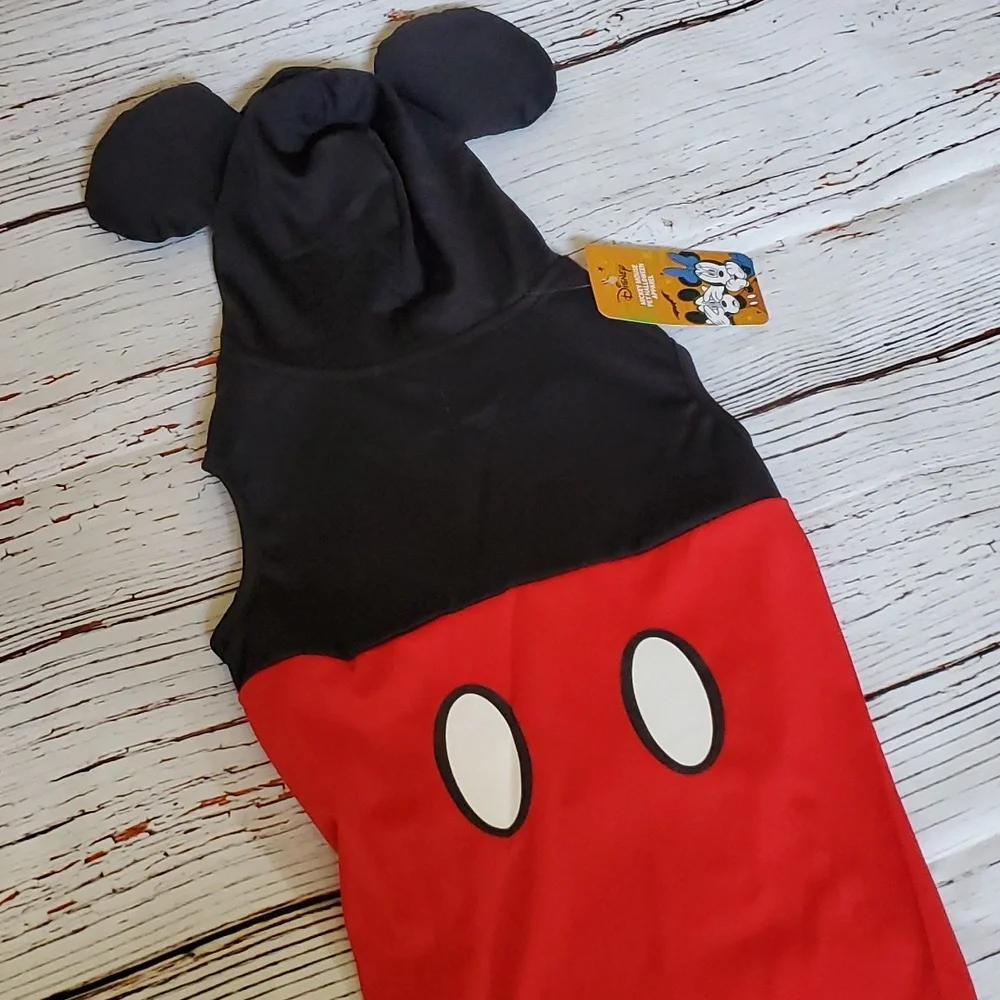 HOST PICK 🎉 🆕️ DISNEY MICKEY MOUSE DOG OUTFIT ❤️🖤🐶